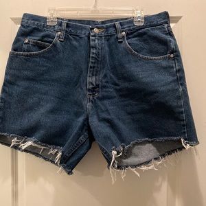 Wrangler Cut-off Jean Shorts